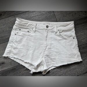 Talula White Denim Shorts